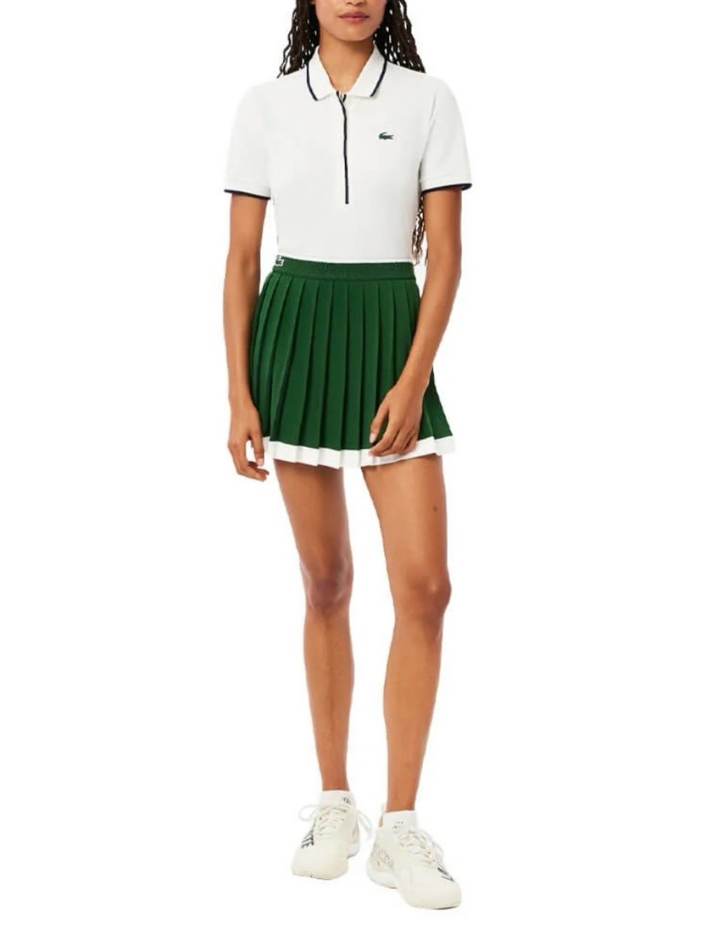Lacoste Sport Heritage Pleated Mini Tennis Skirt